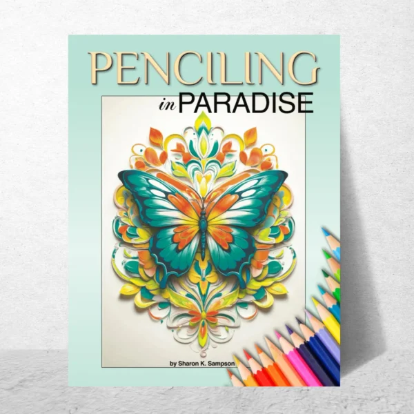 Penciling in Paradise: Your Adult Coloring Book